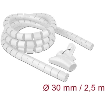 Delock Spiral Hose with Pull-in Tool 2.5 m x 30 mm