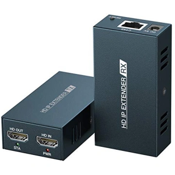 PWAYTEK HDMI pagarinātājs uztvērējs pa IP, 150 m p
