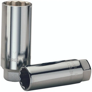 Wiha 33743 - 3/8" Drive Deep Socket, 12 Point, 1/2