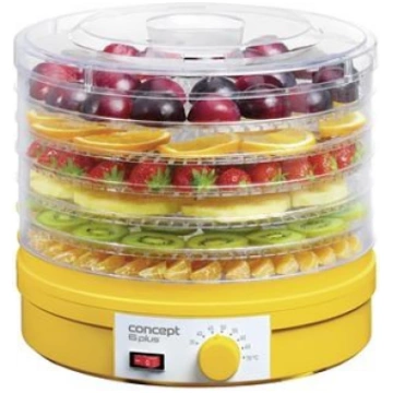 Concept SO1015 food dehydrator Yellow 245 W CNC