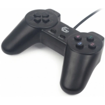 Gembird JPD-UB2-01 Gaming Controller Black USB 2.0