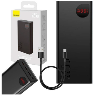 Baseus Adaman Fast Charge Power Bank Ārējas Uzlāde