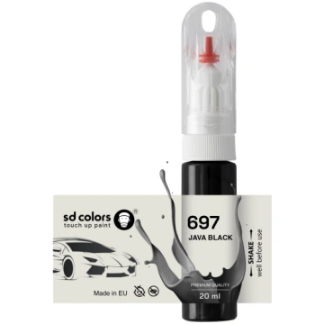 Auto krāsa 20 ml JAVA BLACK 697 JAGUAR/LAND ROVER 
