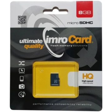 Imro Memory card microSDHC / 8GB / 4 MB/s