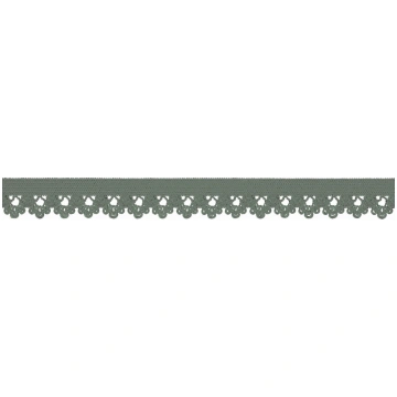 Gumija apakšveļai Dusty Green 13mm 480cm