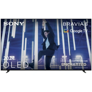 Sony Bravia 8, 55", 4K UHD, OLED, sudraba - Televi