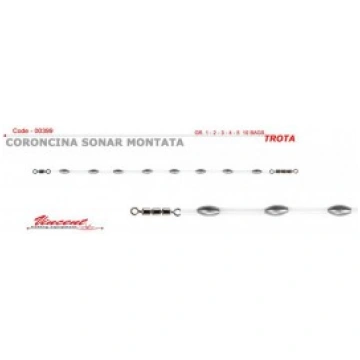 Vincent coroncina sonar montata gr 2,00