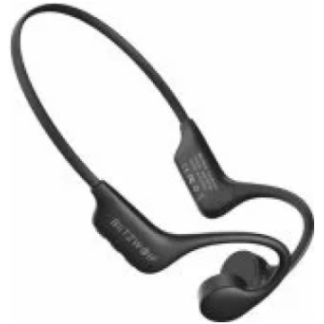 BlitzWolf BW-BTS8 Black austiņas BW-BTS8-BLITZWOLF