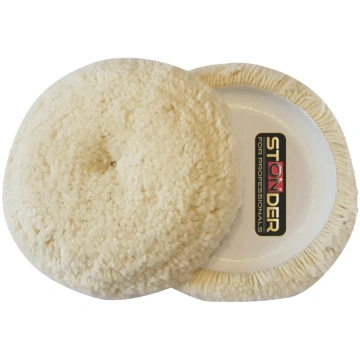 Vienpusēja vilnas ripa Ø180mm CoarseWool Pulēšanas