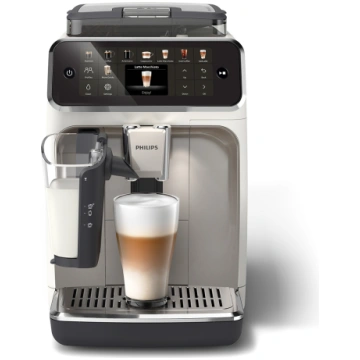 Philips LatteGo 5500, balta hromēta - Kafijas auto