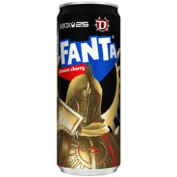 Gāzēts dzēriens FANTA Crimson Cherry 0,33L skD