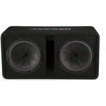 Kicker 48DCWR122 Ported enclosure with two 12" Com