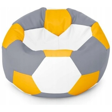Pufs-sēžammaiss bērniem Ball XXL (40 cm), Dzeltens