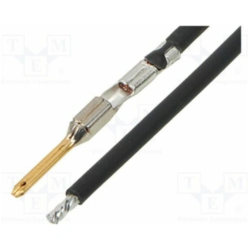 Contact; male; MX150; gold-plated; 2mm2; 14AWG; co