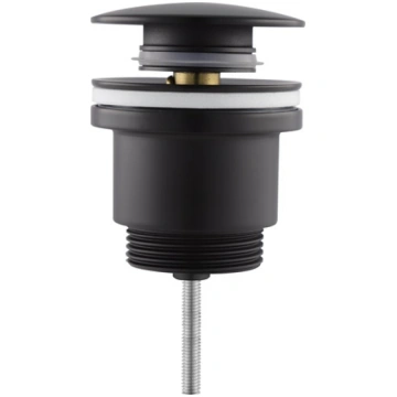 VALVE FOR WASHBASIN DOMOLETTI BLACK AS9100 MATTE B