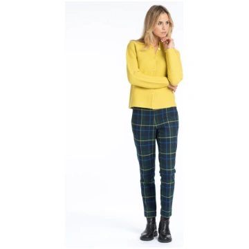 Volpato Pantalone Quadri con Elastico in Vita