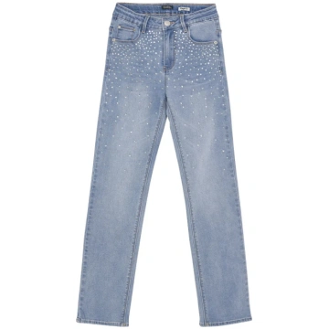 Indian Blue Jeans - Straight Fit Studs - izmērs 11