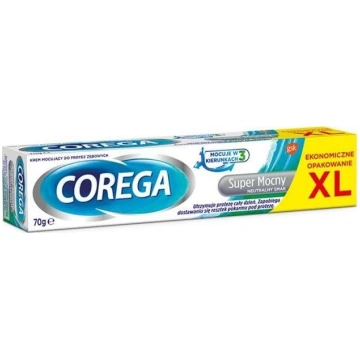 Corega Super strong adhesive cream for dentures Na