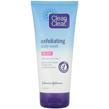 6 x Clean & Clear eksfoliējošs ikdienas mazgāšanas