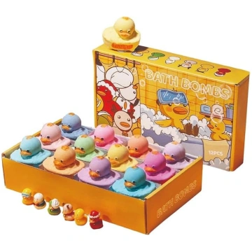 Badebonbons,12 Stück mit süßen Enten - Kinder Dusc