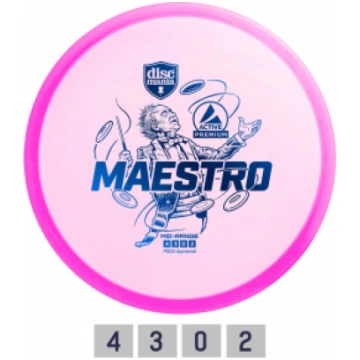 Discgolf Midrange Driver Active Premium Blue 4/3/0