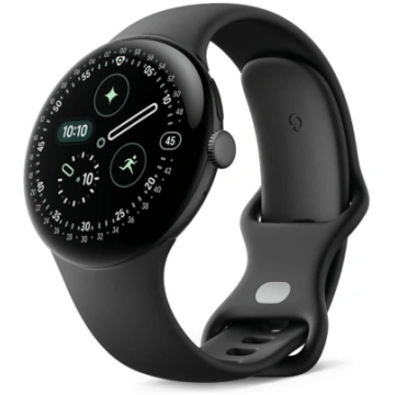 Google Pixel Watch 4, 45 mm, melna - Viedpulksteni