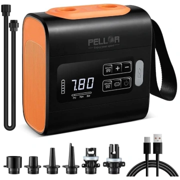 PELLOR elektriskais SUP sūknis, 22 PSI pārnēsājams