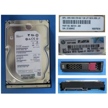 Dysk HP DRV HDD 3TB 6G 7.2K LFF SATA | DRV HDD 3TB