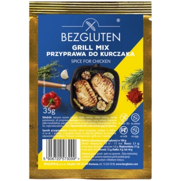 Bezglutēna garšvielas - grila maisījums vistas gaļ