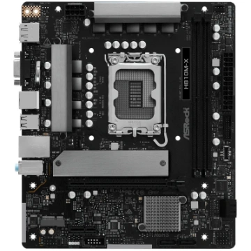 Mātesplatē ASROCK H810M‑X micro ATX Intel H810 LGA