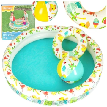 BESTWAY 51124 Baseina bumbiņas aplis, 122cm brodba