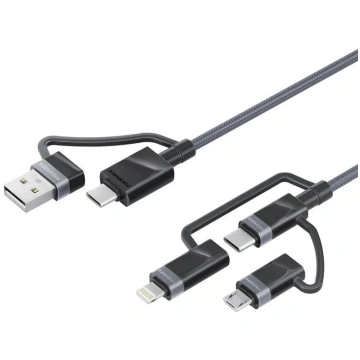 Promate PentaPower Universāls kabelis 6-in-1 USB-C