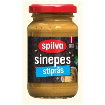 Stiprās sinepes SPILVA, 220g