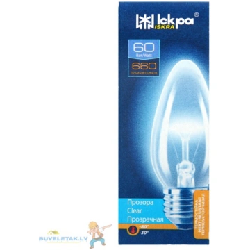 Spuldze E27 60W 230V Iskra 16009