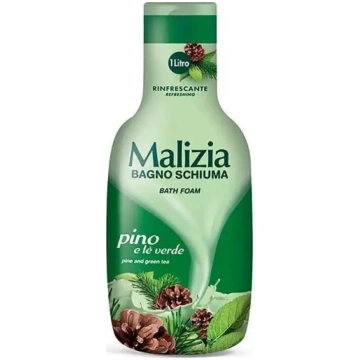 Vannas šķidrums Malizia Priede un Zaļā tēja 1 l