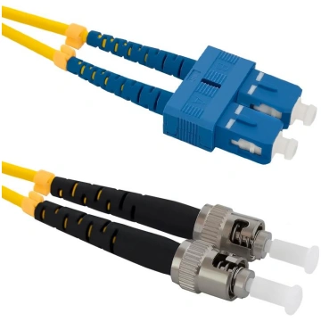Qoltec Optic Patchcord SC/UPC - ST/UPC SM 9/125 G6