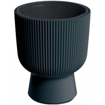 Puķu pods Milly 24x30cm 4.5L, antracīts Prosperpla
