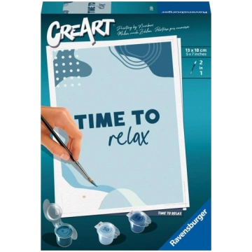 Glezna pēc numuriem Ravensburger CreArt Time To Re