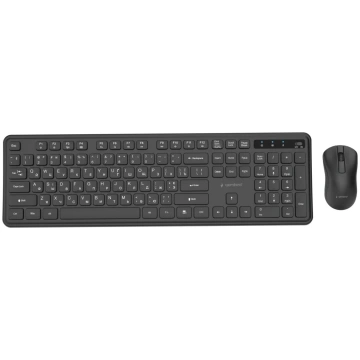 GEMBIRD KEYBOARD +MOUSE WRL CYRILLIC/BK KBS-WPS-01