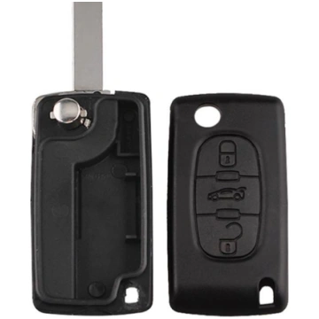 Citroen, Peugeot... remote KEY case (3 button). 4C