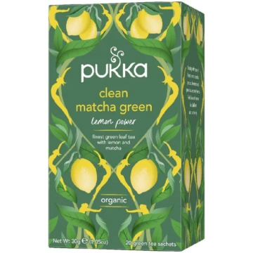 Pukka BIO Tēja Clean Matcha Green