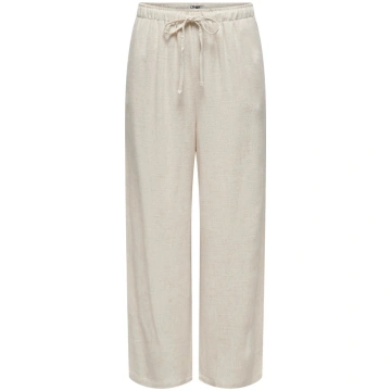 ONLY - Onlsiesta Mw Pull-Up Linen Bl Pnt Noos - iz