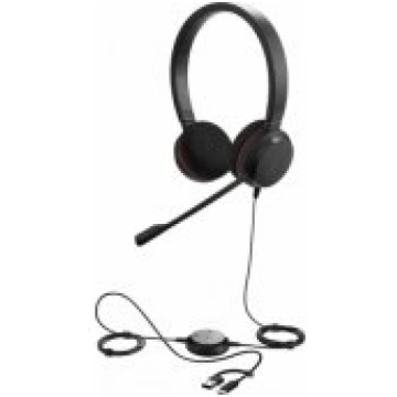 Jabra Evolve 20 USB-A/ USB-C UC Stereo Black austi