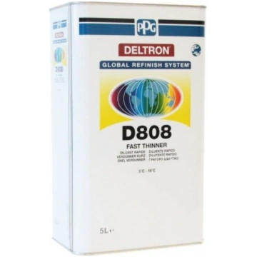 PPG D808 Fast Thinner 5L