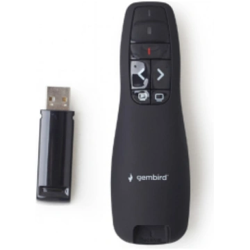 Gembird Wireless USB Presenter with laser pointer 