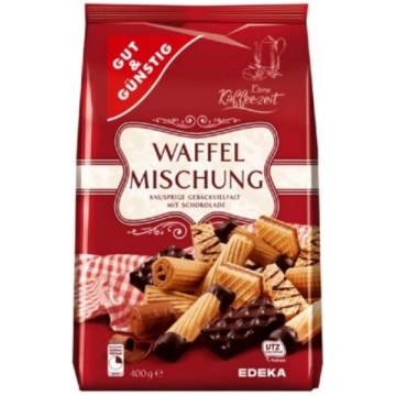 G&G Waffel Mischung vefeles 400g New