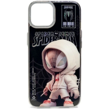 iLike Apple iPhone 13 PC Silicone Case Spider Sens