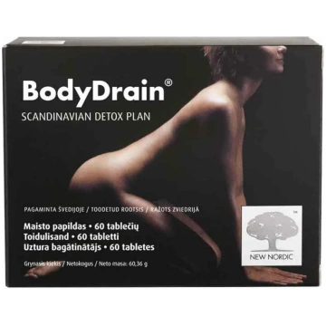 NEW NORDIC BodyDrain tabletes N60