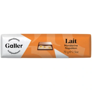 Šokolādes tāfelīte Galler Lait Mandarine Napoleon,