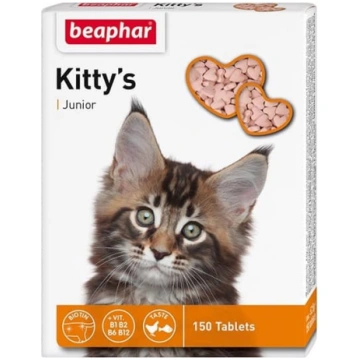 BEAPHAR KITTY`S JUNIOR vitamīnu gardums kaķēniem N